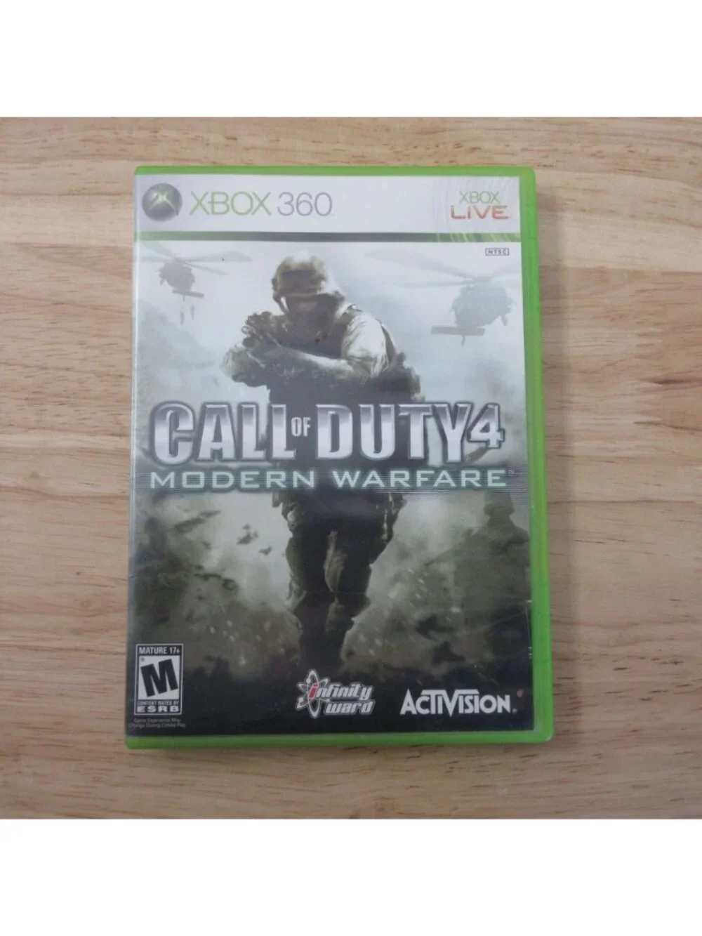 Call of Duty 4: Modern Warfare (Microsoft Xbox 360, 2007) - No Manual